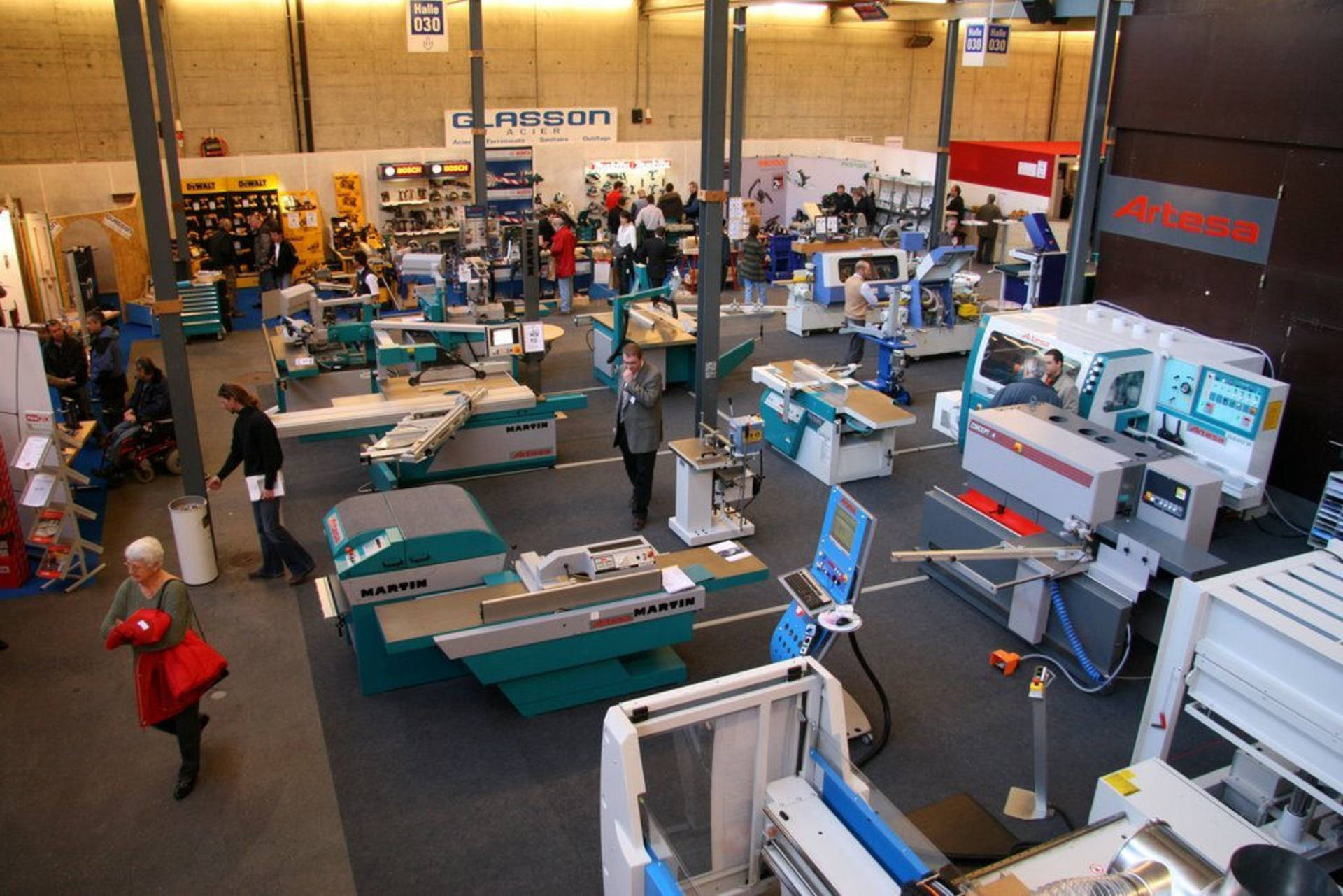Halle modulable pour salon Espace Gruyère Bulle