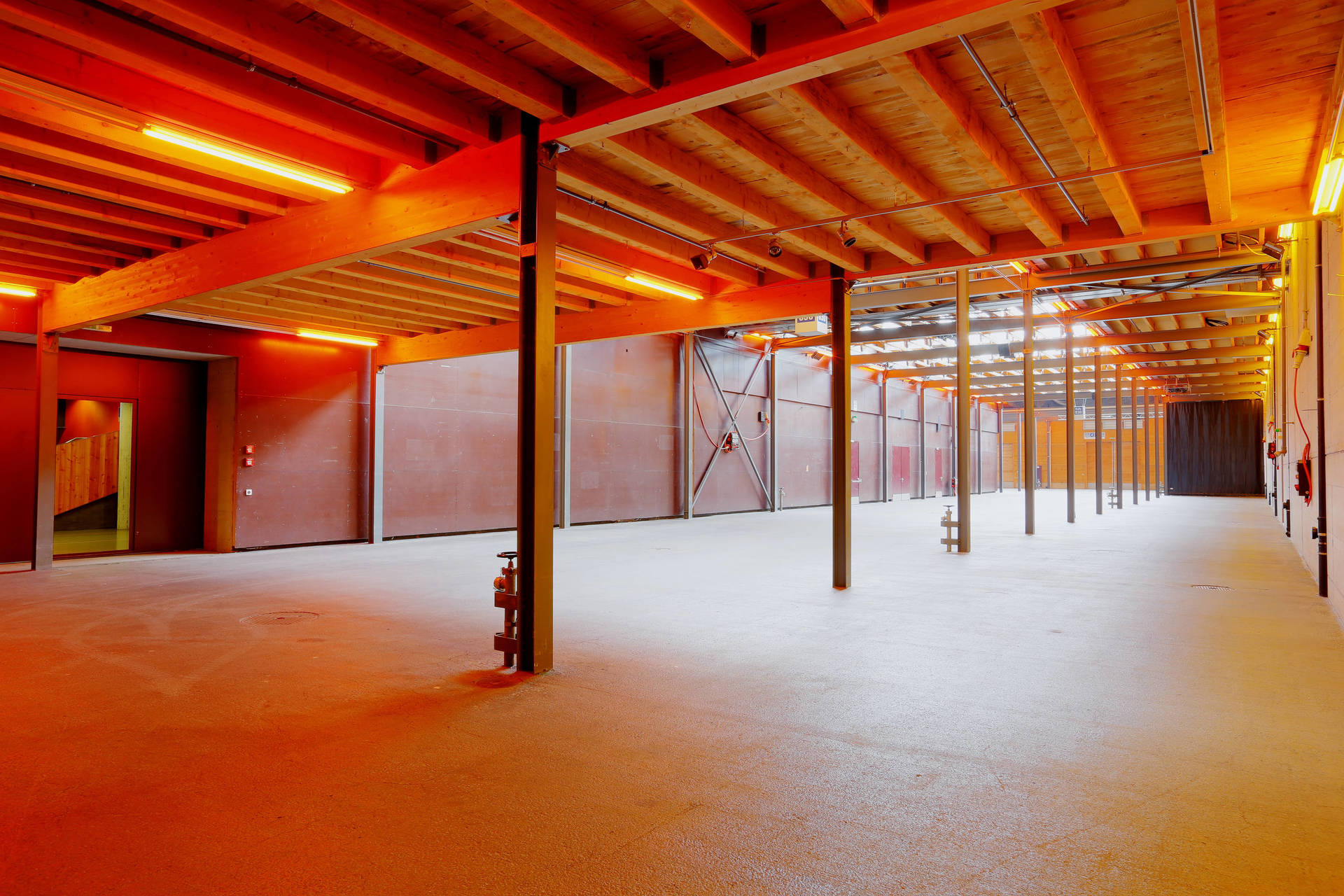 Halle modulable pour manifestations Espace Gruyère Bulle