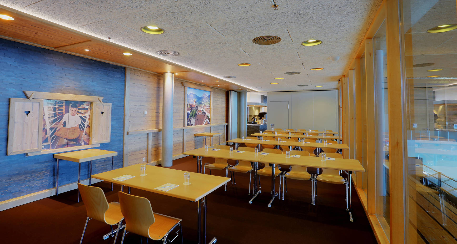Salle de réception - Brasserie Espace Gruyère Bulle
