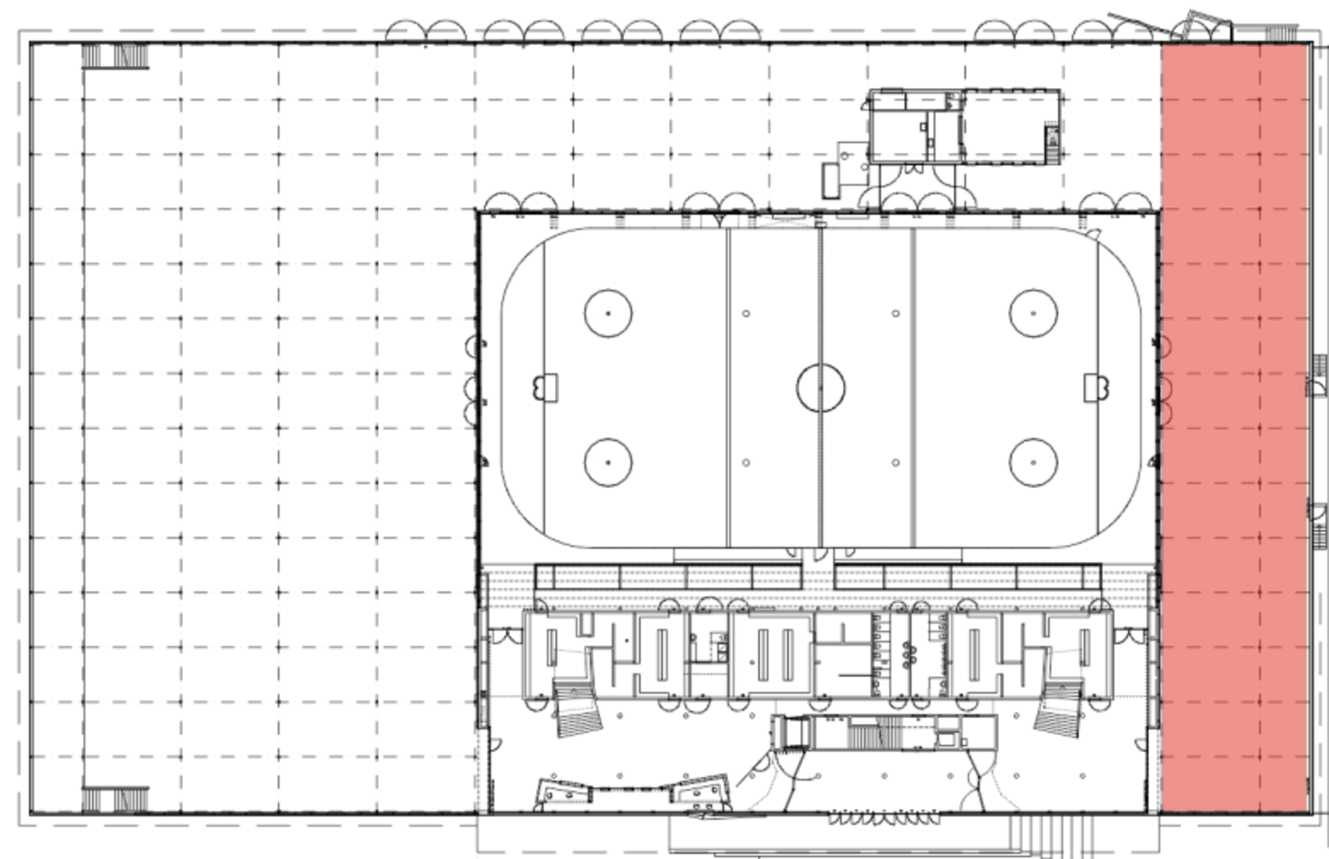 Plan halles Espace Gruyère Bulle