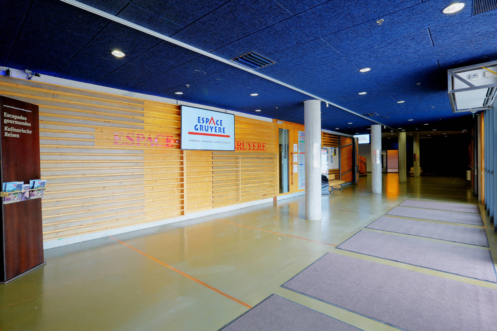 Hall d'entrée Espace Gruyère Bulle