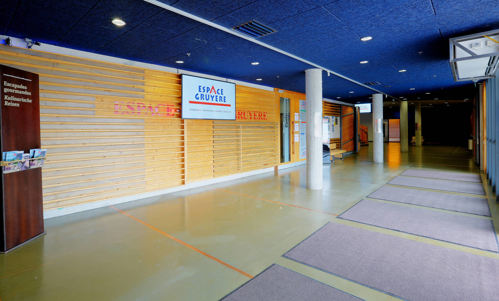 Hall d'entrée - Accueil Espace Gruyère Bulle