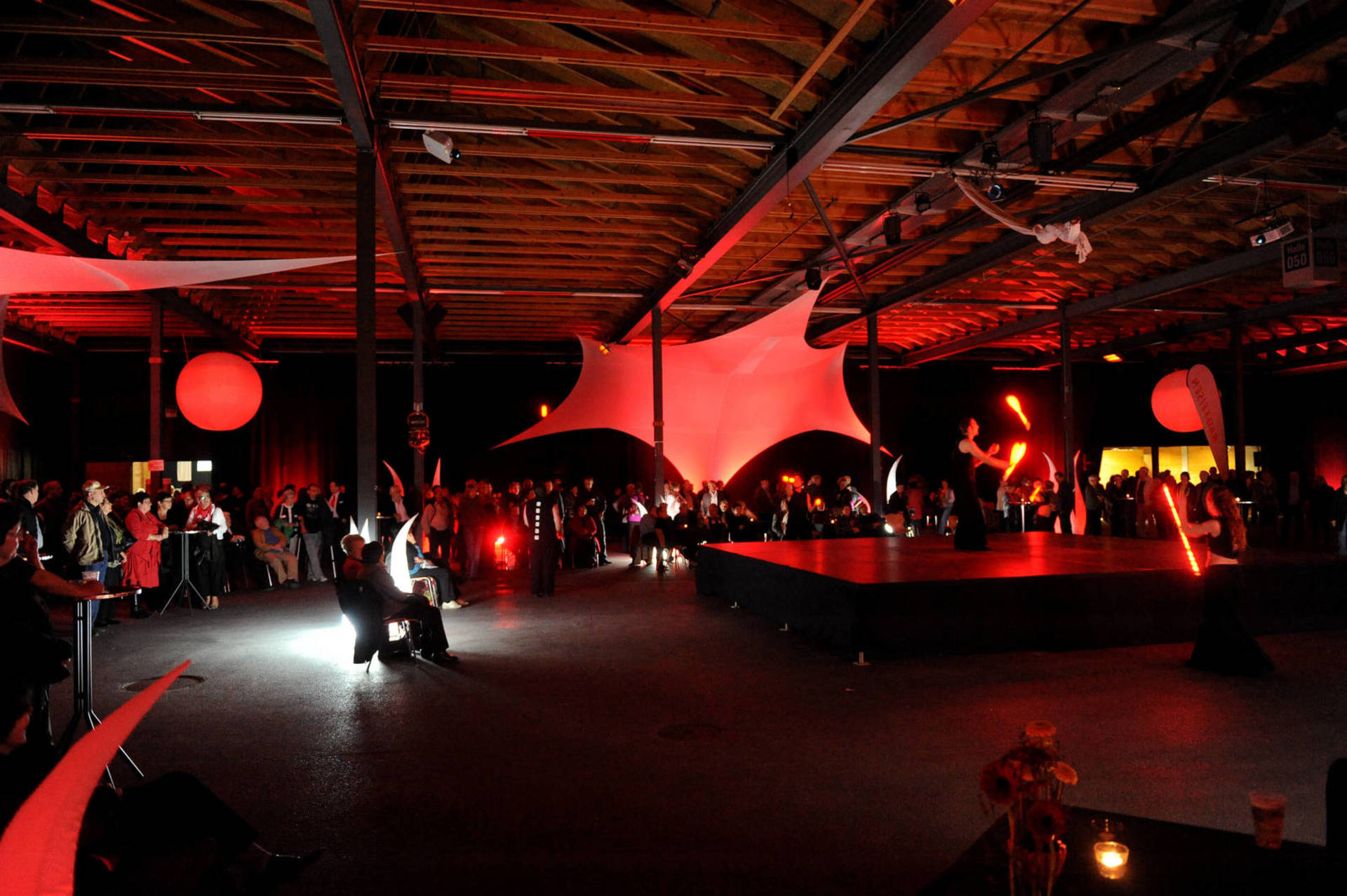 Halle modulable pour manifestation Espace Gruyère Bulle