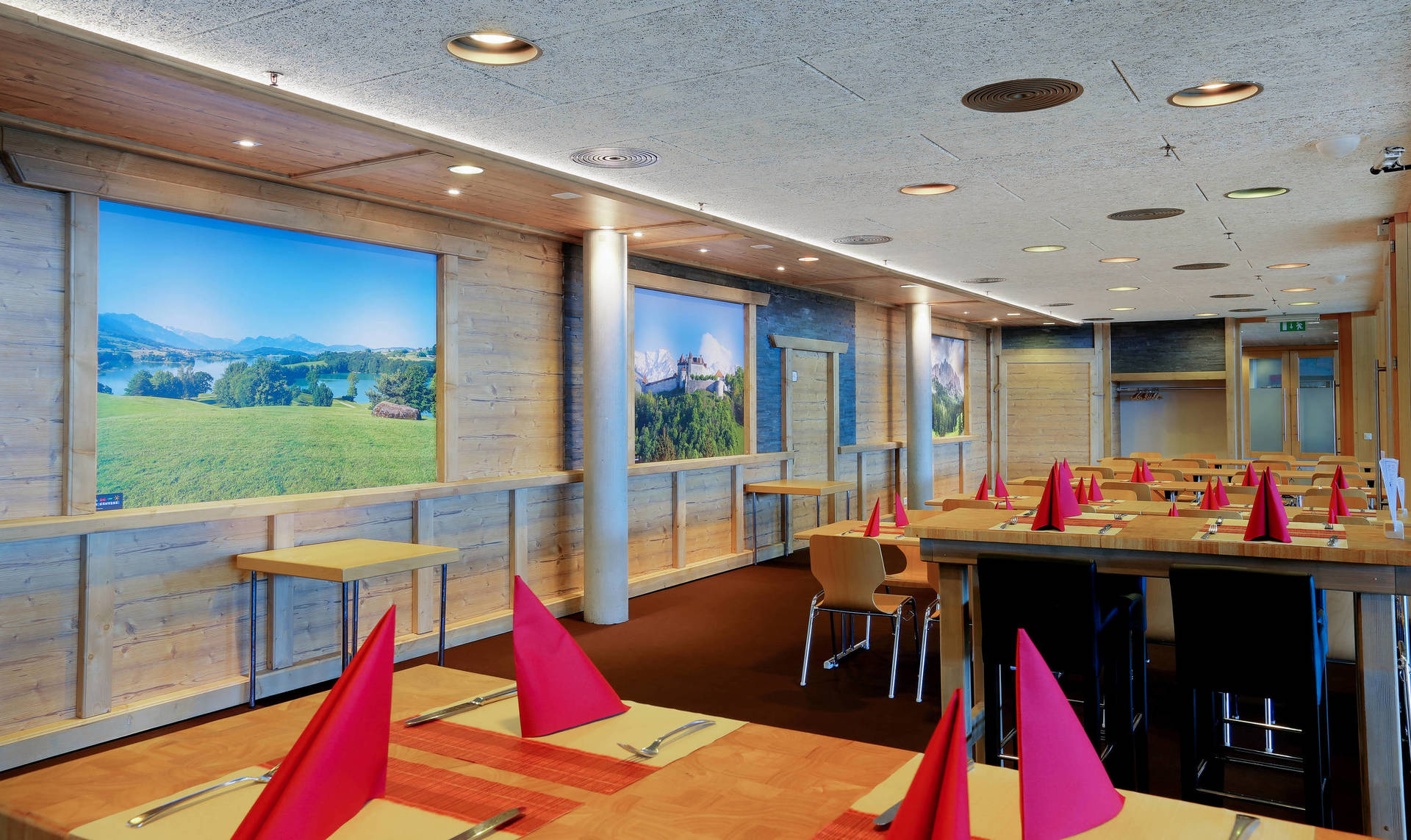 Salle de réception - Brasserie Espace Gruyère Bulle