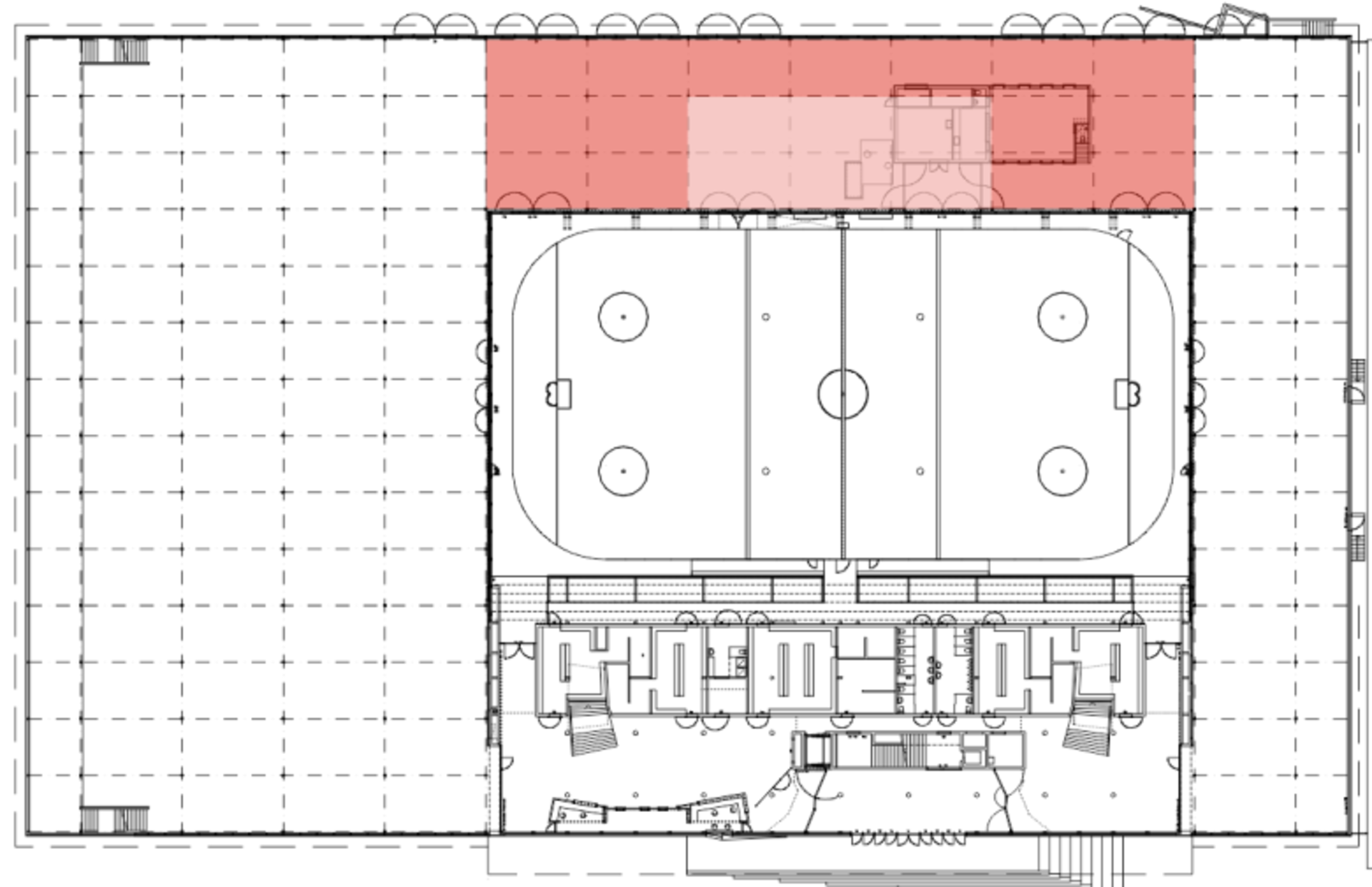 Plan halle Espace Gruyère Bulle