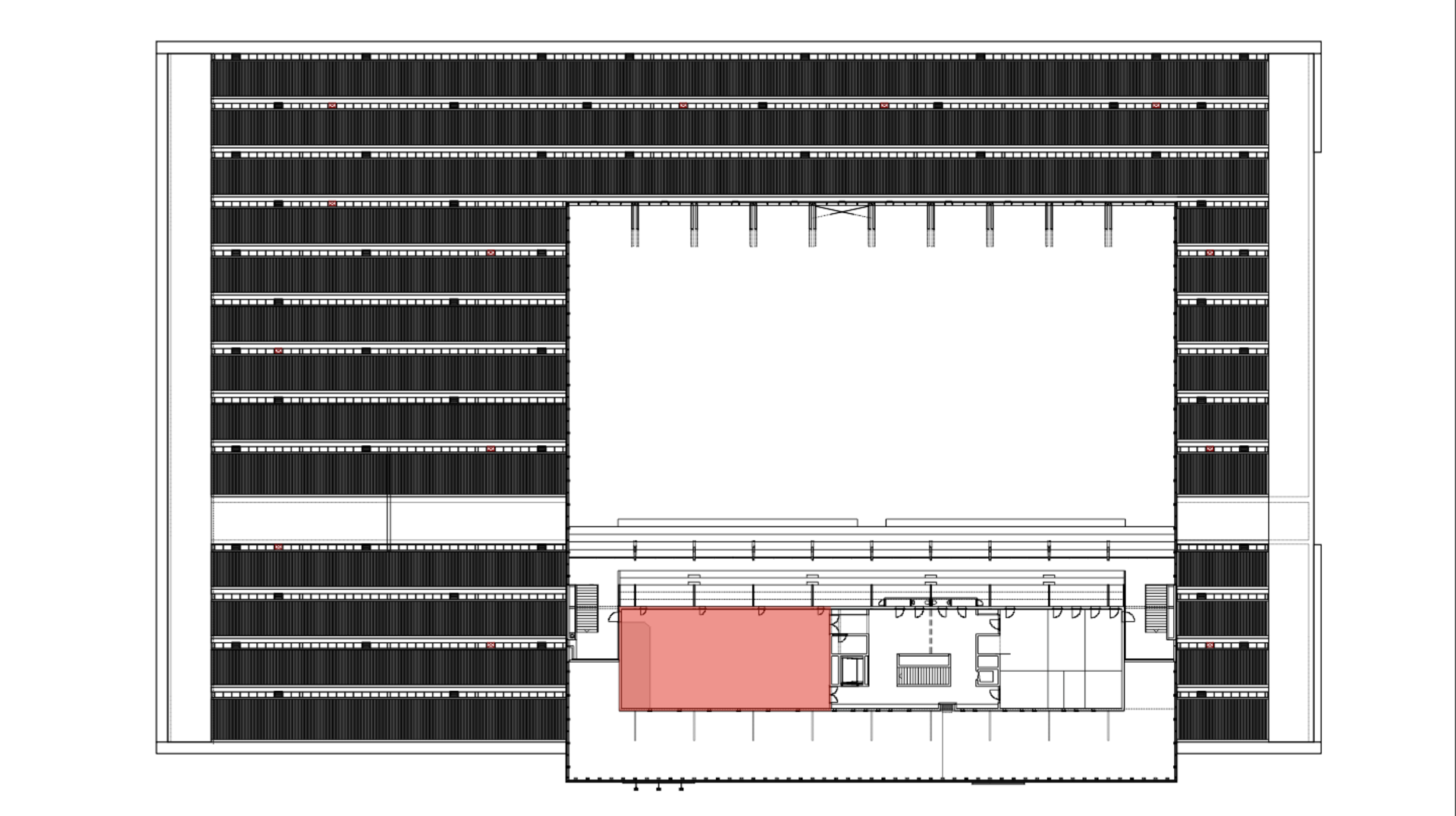 Plan salle de séminaire Espace Gruyère Bulle