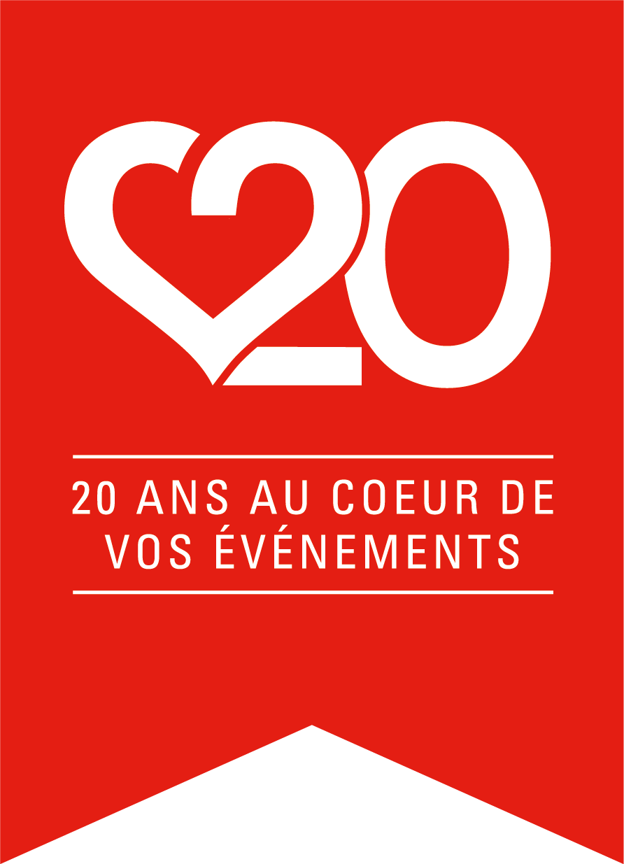 20 ans au coeur de vos événements