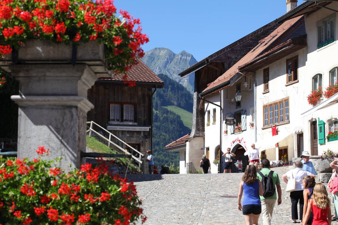 Les rues de Gruyères 